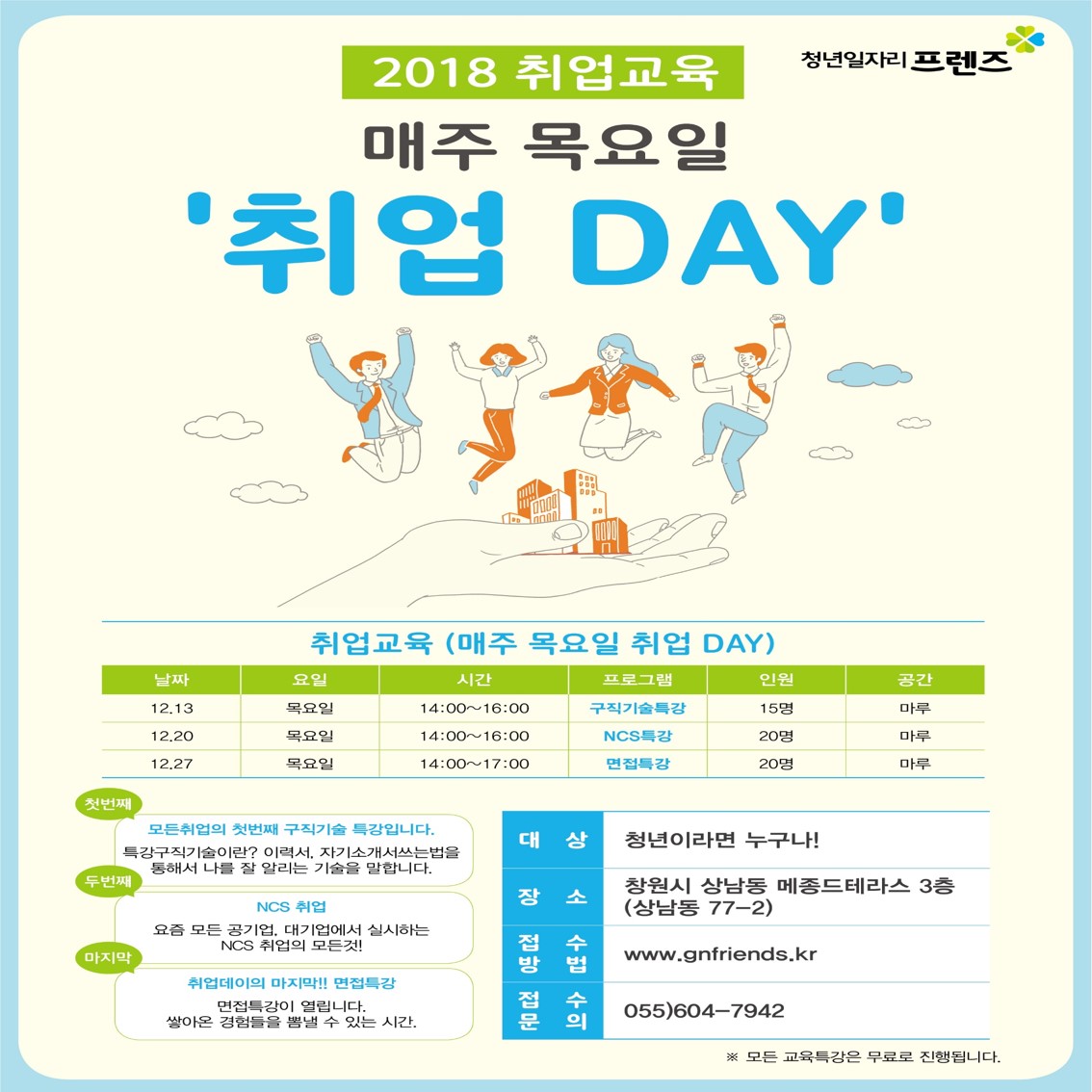 2019년 취뽀 NCS 특강